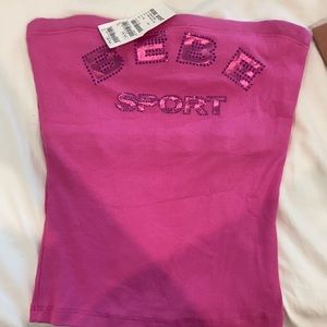 Bebe tube top new with tags